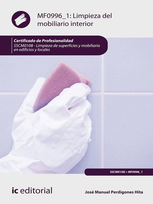 cover image of Limpieza del mobiliario interior. SSCM0108